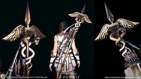 assassin's creed staff of hermes.